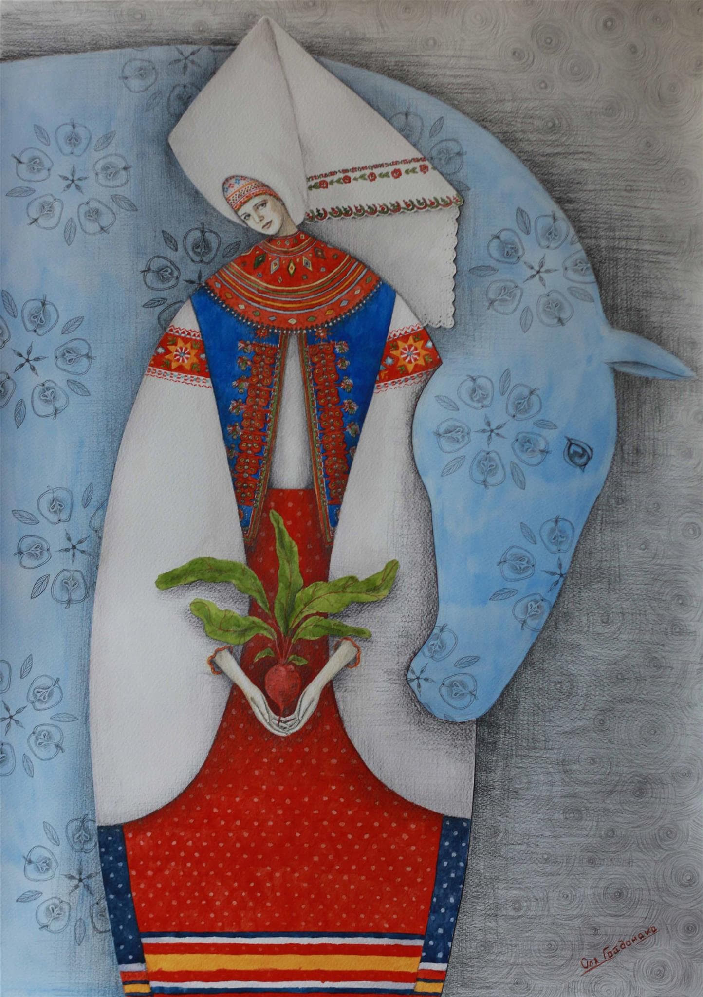 Кінь в яблуках