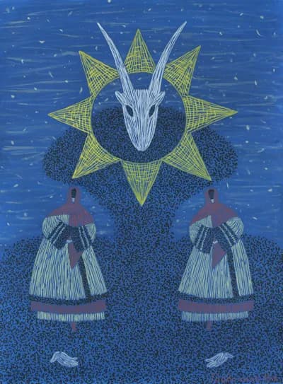 Де коза ходить — там жито родить