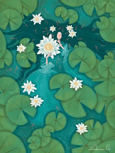 В обіймах латаття