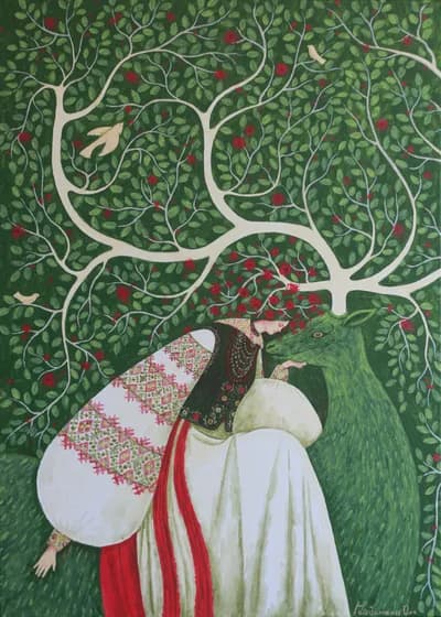 В обіймах листя