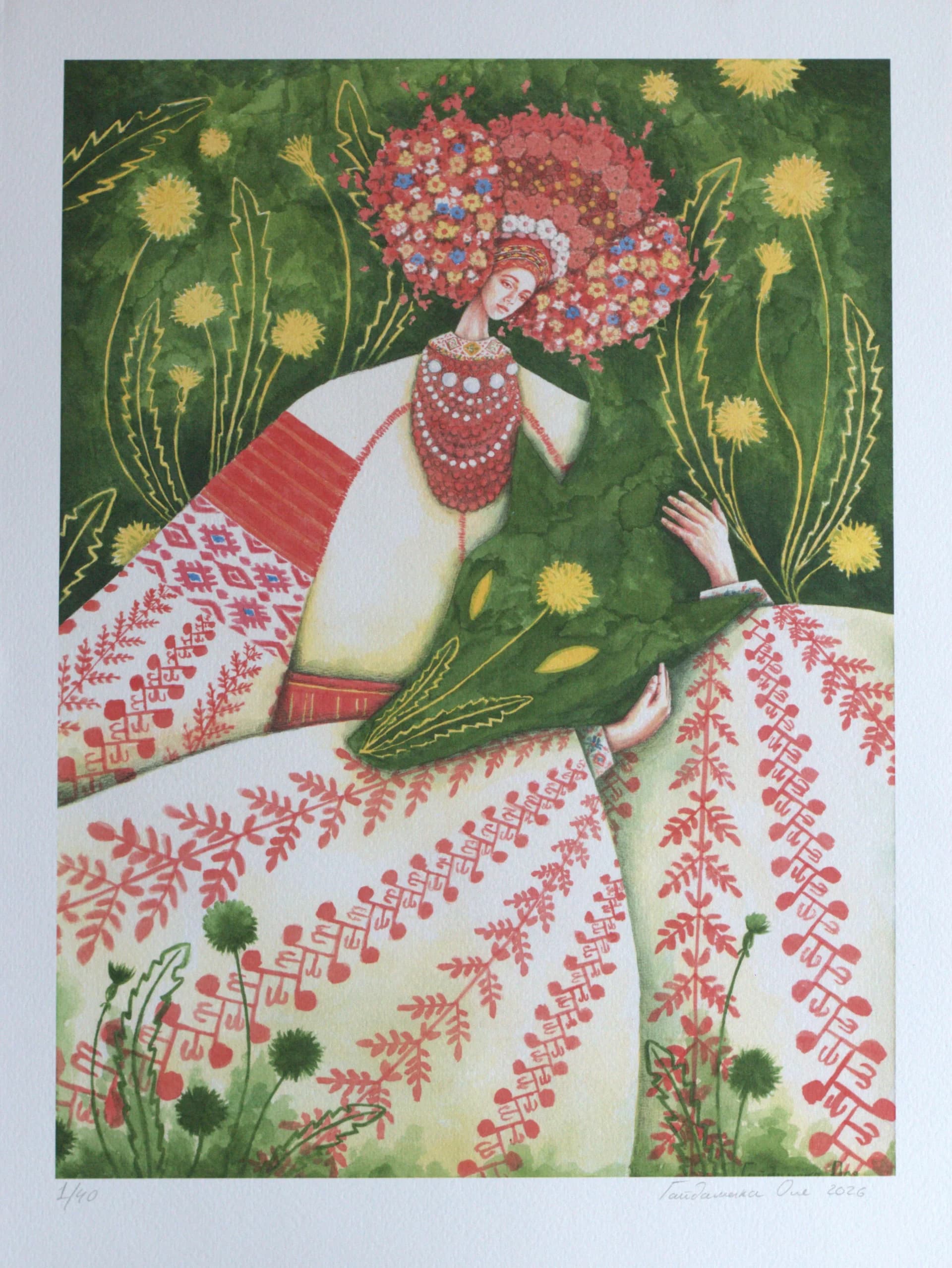 Кульбабове поле, квітневий розмай. Лімітований тираж