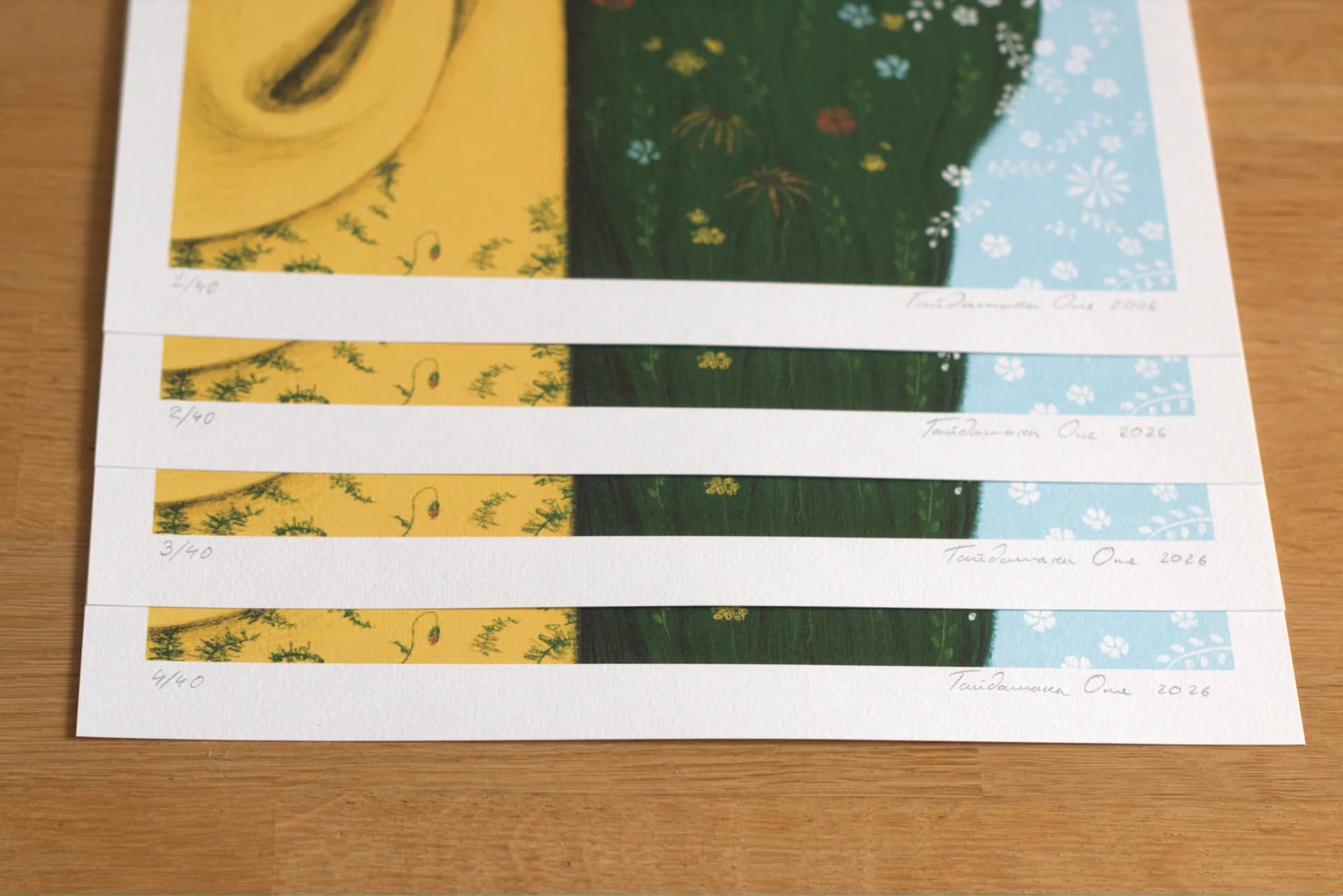 Paper Print "World of Colors"