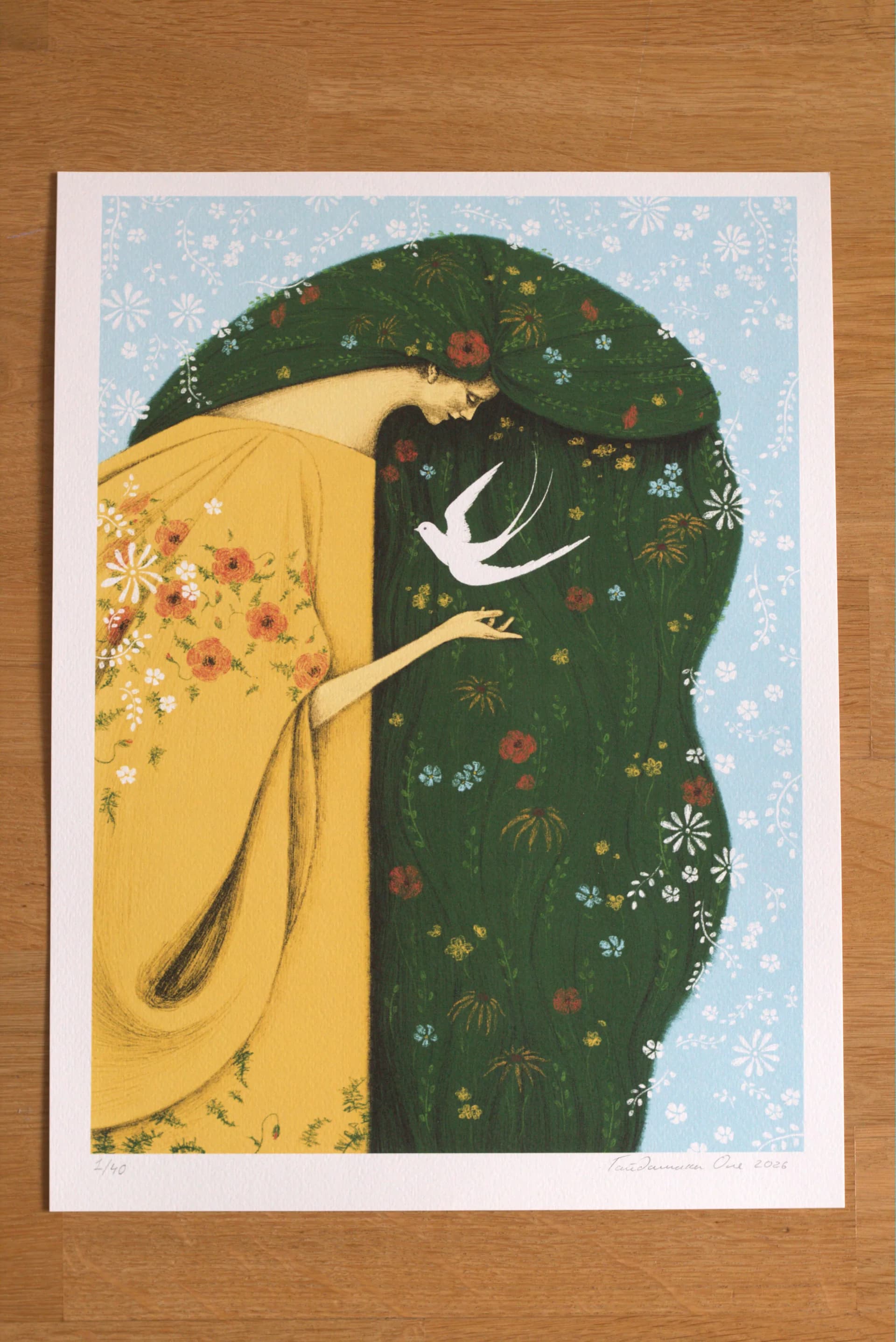Paper Print "World of Colors"