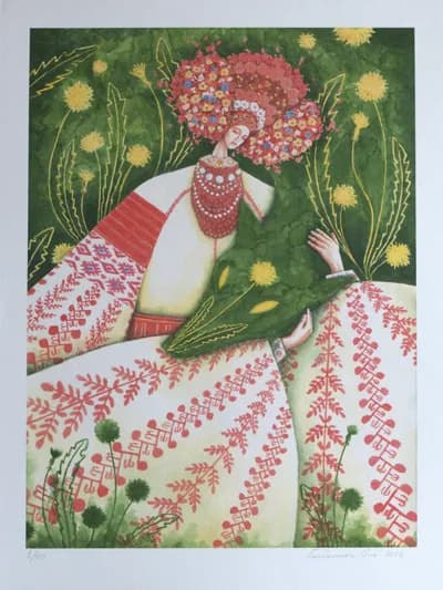 Кульбабове поле, квітневий розмай. Лімітований тираж 1